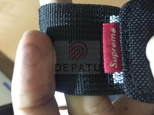 supreme waist bag ss18 black legit check